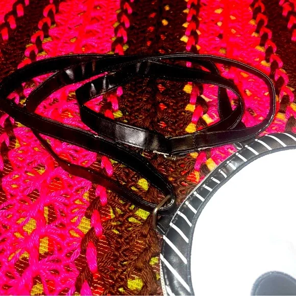 Jack Skelton Face Nightmare Before Christmas Crossbody Bag Disney - Picture 7 of 12